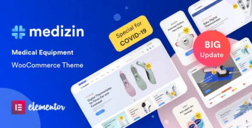 Medizin Theme GPL v1.5.9 - Medical WooCommerce Theme