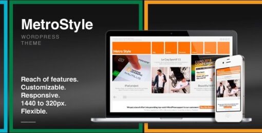 MetroStyle – Responsive All Purpose WordPress Theme v1.5.3