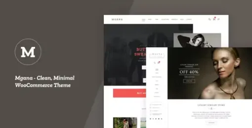 Mgana - Clean, Minimal WooCommerce WordPress Theme