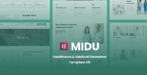 Midu - Healthcare & Medical Elementor Template Kit