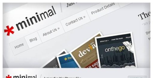 Elegant Themes - Minimal Premium WordPress Theme 5.0.12