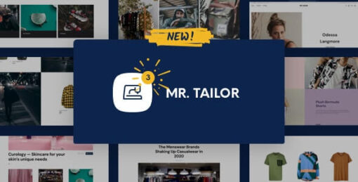 Mr. Tailor - eCommerce WordPress Theme for WooCommerce GPL