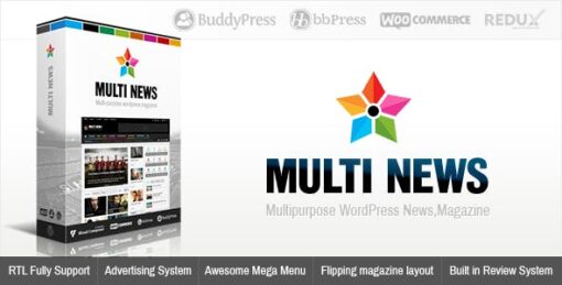 Multinews 2.6.10 – Magazine WordPress Theme