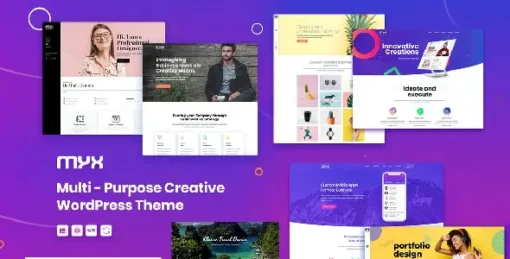 Myx - Multipurpose WordPress theme