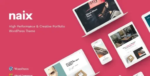 Naix - Creative Portfolio WordPress Theme