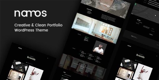 Namos – Creative One Or Multi-Page Portfolio WordPress Theme v1.2.0