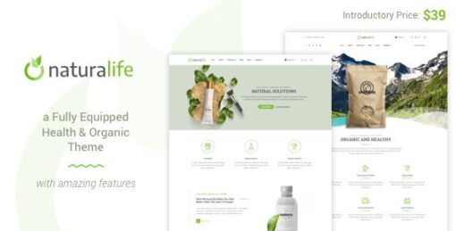 NaturaLife 1.9.4 – Health & Organic Theme