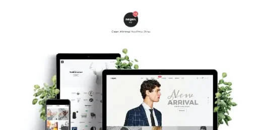 Negan - Clean, Minimal WooCommerce  WordPress Theme