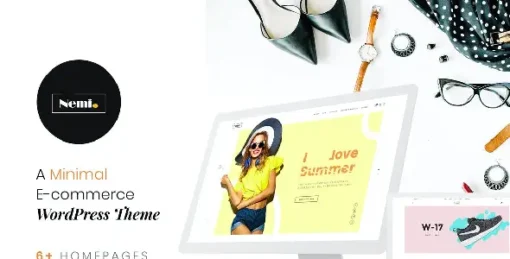 Nemi  Multi Store Responsive WordPress Theme