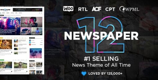 Newspaper Blog and Magazine Theme v12.6.6