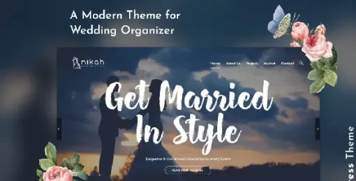 Nikah Wedding Organizer & Planner WordPress Theme