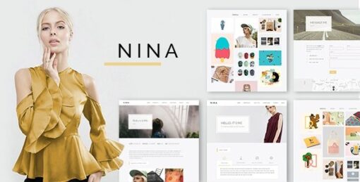Nina – A Minimal and Creative Portfolio WordPress Theme v1.0.2
