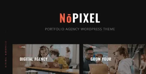 NoPixel - Portfolio Agency WordPress Theme