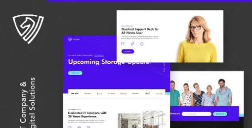 Novos  IT Company & Digital Solutions Wordpress Theme