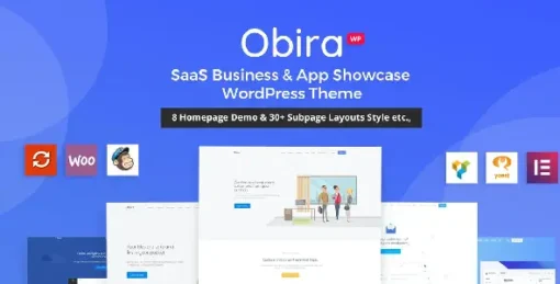 Obira - SaaS Business & App Showcase WordPress Theme