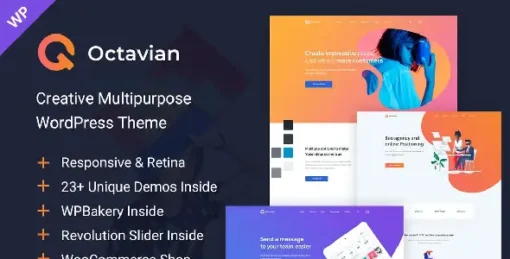 Octavian - Creative Multipurpose WordPress Theme