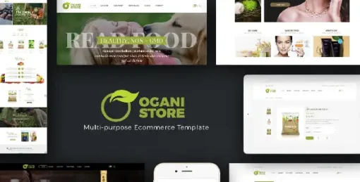 Ogani - Organic Food Store Theme for WooCommerce