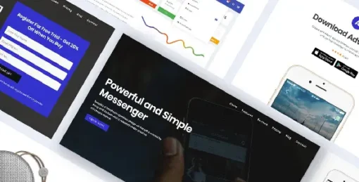 Onepage Digital Marketing WordPress Theme - Advent
