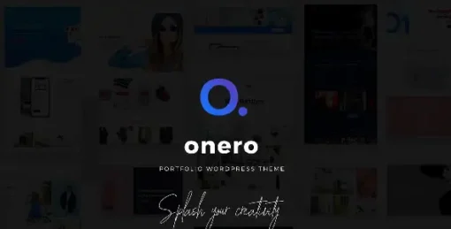 Onero - Creative Portfolio Professionals WordPress Theme