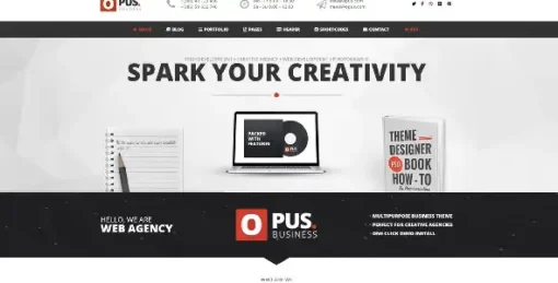 Opus - Multipurpose Business WordPress Theme