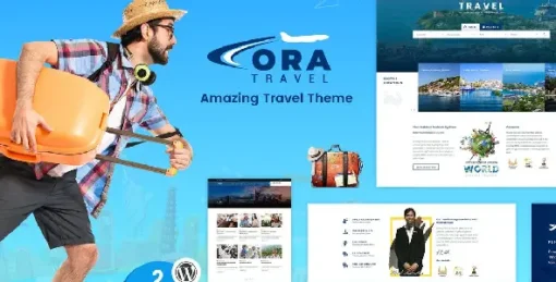 Ora  Travel, Tour Booking WordPress Theme