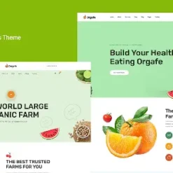 Orgafe - Organic Food WordPress Theme