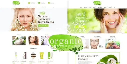 Organic Beauty WordPress Theme