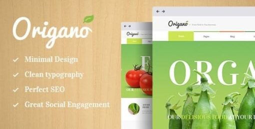 Origano – Organic Food & Eco Farm WordPress Theme v1.6