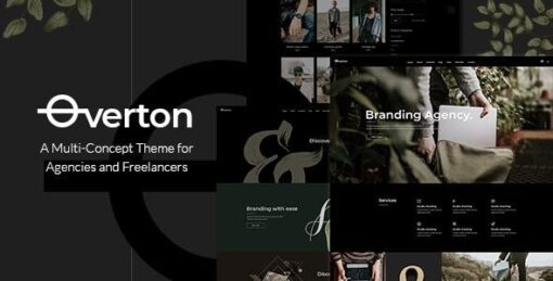 Overton – Creative Theme for Agencies and Freelancers v1.3.0