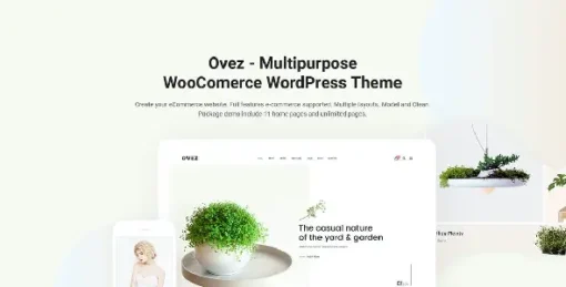 Ovez - Modern Multi-Concept WooCommerce WordPress Theme