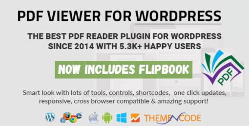 PDF viewer for WordPress Plugin GPL