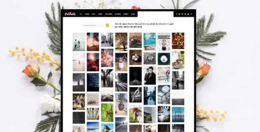 Paintable - Photography  Photos Blog WordPress Theme
