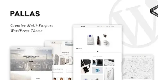 Pallas - Creative Multi-Purpose WordPress Theme