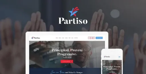 Partiso WordPress Theme