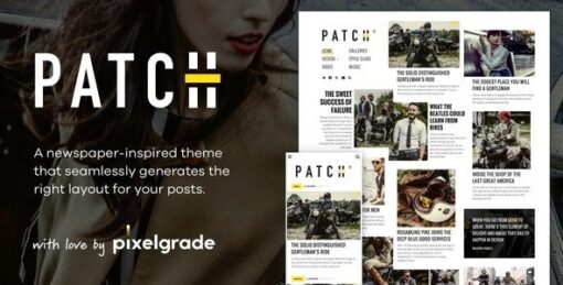 Patch – Unconventional Newspaper-Like Blog Theme v1.5.0