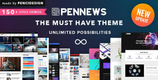 PenNews v6.6.7 - Multi-Purpose AMP WordPress Theme