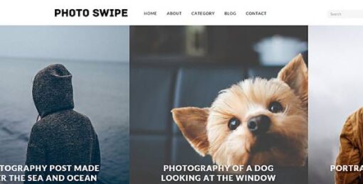 Dessign - Photo Swipe Responsive Premium WordPress Theme 2.0