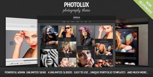 Photolux – Photography Portfolio WordPress Theme v2.4.1