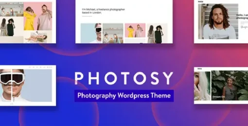 Photosy - Photography WordPress Theme