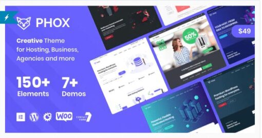 Phox Hosting WordPress & WHMCS Theme GPL Version 2.3.2
