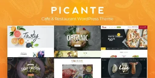 Picante Restaurant WordPress Theme