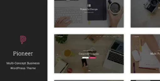 Pioneer - Multi-Concept Corporate WordPress Theme