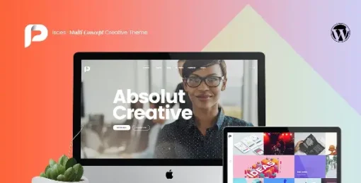 Pisces - Multi Concept Creative WordPress Theme
