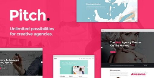 Pitch – A Theme for Freelancers and Agencies v3.4.1