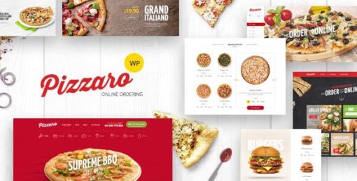 Pizzaro – Fast Food & Restaurant WooCommerce Theme v1.3.3