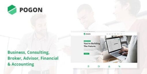 Pogon – Business and Finance Corporate WordPress Theme v1.0.7