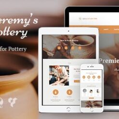 Pottery and Ceramics WordPress Theme v1.3