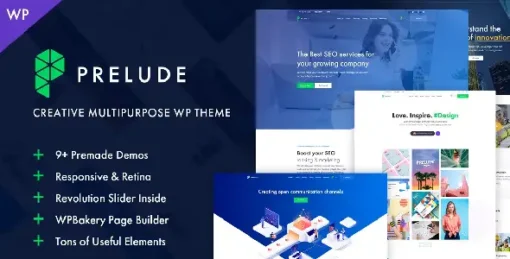 Prelude - Creative Multipurpose WordPress Theme