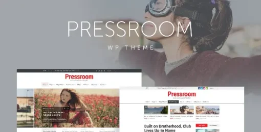 Pressroom - News and Magazine WordPress Theme