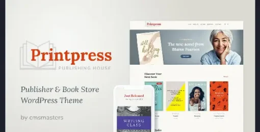 Printpress - Book Publishing WordPress Theme